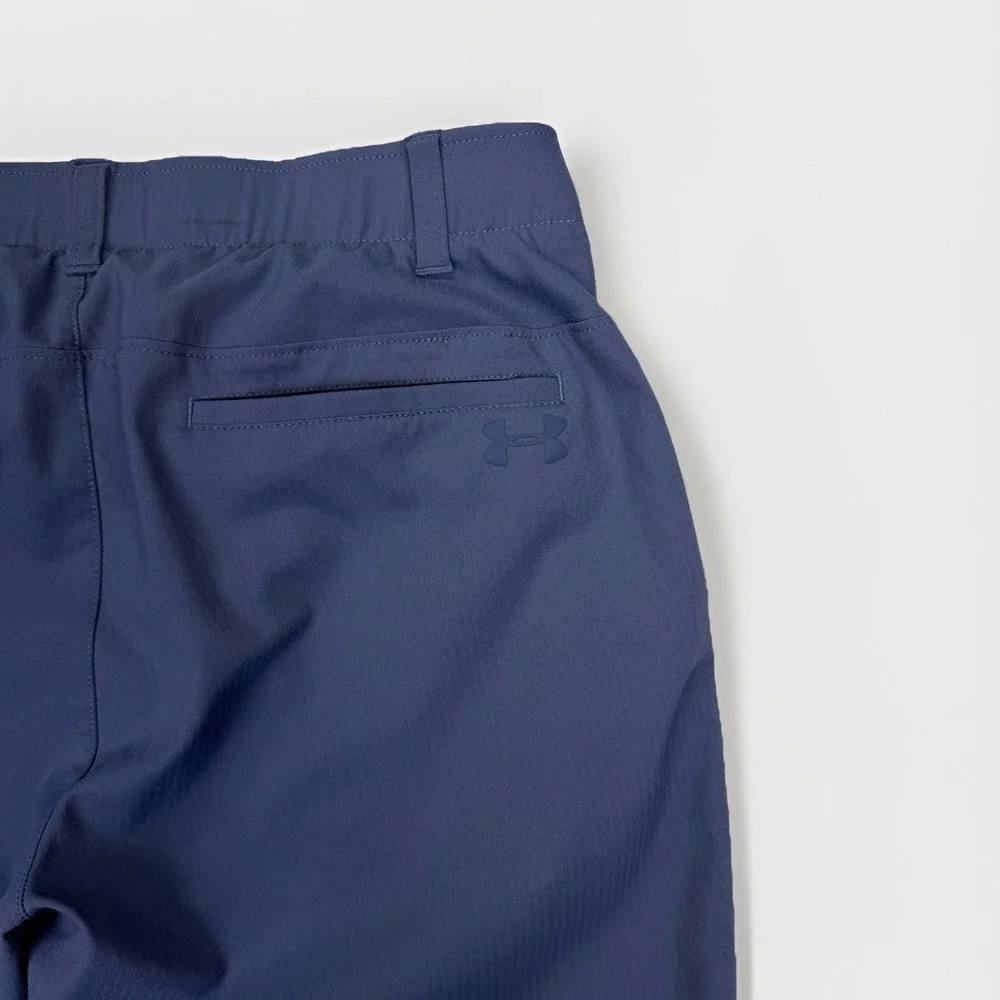 Under Armour Men's Showdown Gray Blue Golf‎ Pants Size 34 Regular Straight